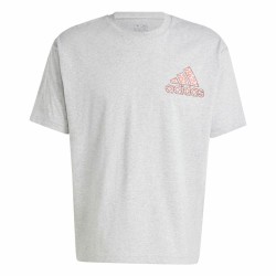 Ανδρική Μπλούζα με Κοντό Μανίκι Adidas Berlin Bear Λευκό S