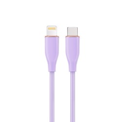 Lightning Καλώδιο GEMBIRD CC-USB2S-CM8PM-1.5M-P Λιλά 1,5 m