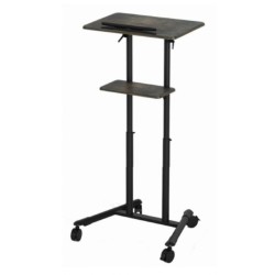 Γραφείο GEMBIRD TVS-DESK-01-BK Μαύρο