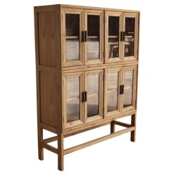 Eκθεσιακό σταντ Home ESPRIT Κρυστάλλινο ξύλο mindi 120 X 41 X 160 CM