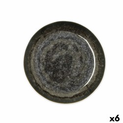 Βαθύ Πιάτο Bidasoa Elite Καφέ Κεραμικά 21,5 x 4,6 cm (x6)