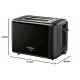 Τοστιέρα BOSCH TAT3P423 Μαύρο 970 W Τοστιέρα BOSCH TAT3P423 Μαύρο 970 W