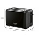 Τοστιέρα BOSCH TAT3P423 Μαύρο 970 W Τοστιέρα BOSCH TAT3P423 Μαύρο 970 W