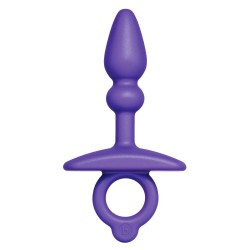 Πρωκτικό Plug B-Vibe Μωβ (7,6 cm)