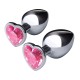 Πρωκτικό Plug B-Vibe Ασημί Πρωκτικό Plug B-Vibe Ασημί
