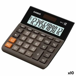 Αριθμομηχανή Casio MH-12B Μαύρο 13,6 x 12,7 x 2,7 cm (x10)