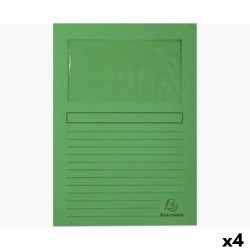 Σετ Υποφακέλων Exacompta A4 100 Τεμάχια (4 Μονάδες)