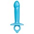 Πρωκτικό Plug B-Vibe Μπλε (10,5 cm)