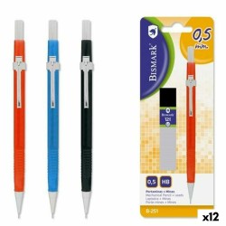 Μηχανικό Mολύβι Bismark Πολύχρωμο 0,5 mm (12 Μονάδες)