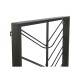 Μπουκαλοθήκη Home ESPRIT Μαύρο 70 X 6 X 160 CM Μπουκαλοθήκη Home ESPRIT Μαύρο 70 X 6 X 160 CM