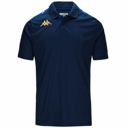 Ανδρική Μπλούζα Polo με Κοντό Μανίκι Kappa 4Futbol Ghiolo Μπλε 2XL
