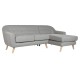 Καναπές Home ESPRIT Γκρι Κρεμ Scandi 226 x 144 x 84 cm Καναπές Home ESPRIT Γκρι Κρεμ Scandi 226 x 144 x 84 cm