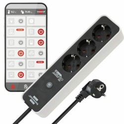 Ευφυής Πολύπριζα Brennenstuhl brennenstuhl®Connect WiFi 3600 W 2.4 GHz (1,5 m)