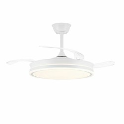 Ανεμιστήρας Οροφής CristalRecord EVO RETRAC Διαφανές 72 W