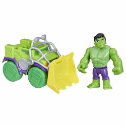 Playset Hasbro Spidey Amazing Friends Hulk Πράσινο