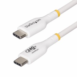 Καλώδιο USB Startech USB2EPR2MW Λευκό 2 m