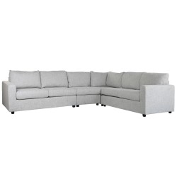 Καναπές Home ESPRIT Ανοιχτό Γκρι Loft 235 X 303 X 86 CM