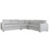 Καναπές Home ESPRIT Ανοιχτό Γκρι Loft 235 X 303 X 86 CM