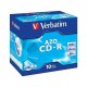 CD-R Verbatim AZO 700 MB 52x 10 Τεμάχια (x10) CD-R Verbatim AZO 700 MB 52x 10 Τεμάχια (x10)