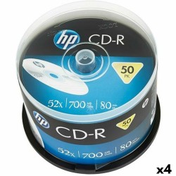 CD-R HP 700 MB 52x (4 Μονάδες)