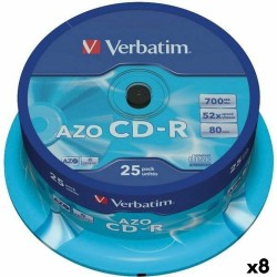 CD-R Verbatim Azo 700 MB 52x 25 Τεμάχια (8 Μονάδες)