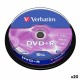 DVD + R Verbatim 4,7 GB 16x 10 Τεμάχια (20 Μονάδες)