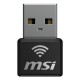 Αντάπτορας USB Wifi MSI 302-8ZE30XE-000 Μαύρο Αντάπτορας USB Wifi MSI 302-8ZE30XE-000 Μαύρο