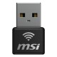 Αντάπτορας USB Wifi MSI 302-8ZE30XE-000 Μαύρο Αντάπτορας USB Wifi MSI 302-8ZE30XE-000 Μαύρο