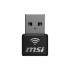 Αντάπτορας USB Wifi MSI 302-8ZE30XE-000 Μαύρο