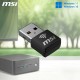 Αντάπτορας USB Wifi MSI 302-8ZE30XE-000 Μαύρο Αντάπτορας USB Wifi MSI 302-8ZE30XE-000 Μαύρο
