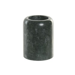 Βαση για οδοντοβουρτσεσ Home ESPRIT Πράσινο Μάρμαρο 7,5 x 7,5 x 10 cm