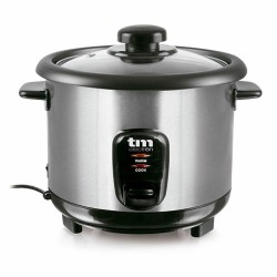 ρυζιέρα TM Electron Χάλυβας Γυαλί Ανοξείδωτο ατσάλι 400 W 1 L