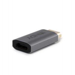 Αντάπτορας DisplayPort σε HDMI LINDY 8K60 ACTIVE Γκρι