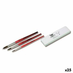 Πινέλα Jovi PONEY Nº12 Καφέ 20,3 cm 10,3 mm 12 Τεμάχια (25 Μονάδες)
