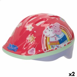 Παιδικό Ποδηλατικό Κράνος Peppa Pig Κόκκινο 48-52 cm