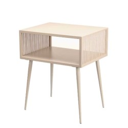 Βοηθητικό Τραπέζι Gift Decor Μπεζ 46,5 x 19,2 x 36,2 cm