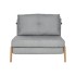 Καναπές Home ESPRIT Γκρι Φυσικό Scandi