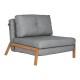 Καναπές Home ESPRIT Γκρι Φυσικό Scandi Καναπές Home ESPRIT Γκρι Φυσικό Scandi
