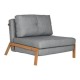 Καναπές Home ESPRIT Γκρι Φυσικό Scandi Καναπές Home ESPRIT Γκρι Φυσικό Scandi