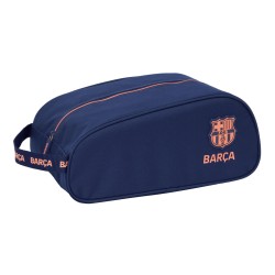 Θήκη Παπουτσιών Ταξιδιού F.C. Barcelona Ναυτικό Μπλε 34 x 15 x 18 cm