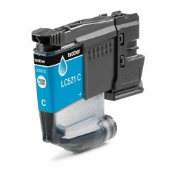 Αυθεντικό Φυσίγγιο μελάνης Brother LC521C Κυανό