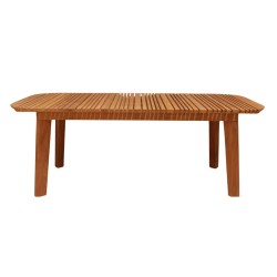 Τραπεζαρία Home ESPRIT ξύλο teak 200 x 90 x 74 cm
