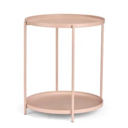 Βοηθητικό Τραπέζι Gift Decor Καφέ 47,5 x 47,5 x 53 cm