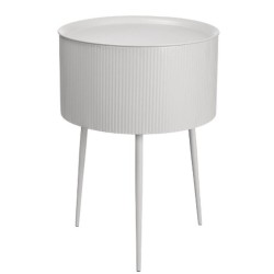 Βοηθητικό Τραπέζι Gift Decor Γκρι 40 x 40 x 57 cm