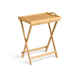 Βοηθητικό Πτυσσόμενο Τραπέζι Kinvara Φυσικό 50 x 36 x 64,5 cm