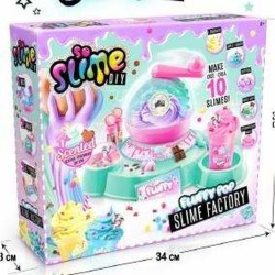 Slime Canal Toys Fluffy Ροζ Τυρκουάζ