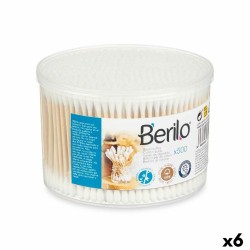 Μπατονέτες Βαμβακερές Berilo βαμβάκι Bamboo x6
