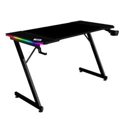 Γραφείο Gaming Mars Gaming ESCRITORIO ERGO RGB Μαύρο 120 x 60 cm