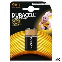 Αλκαλική Μπαταρία DURACELL 9 V 6LR61 (x10)