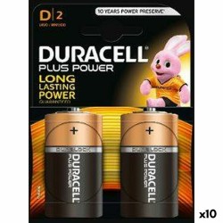 Αλκαλικές Μπαταρίες DURACELL 1,5 V LR20 (x10)